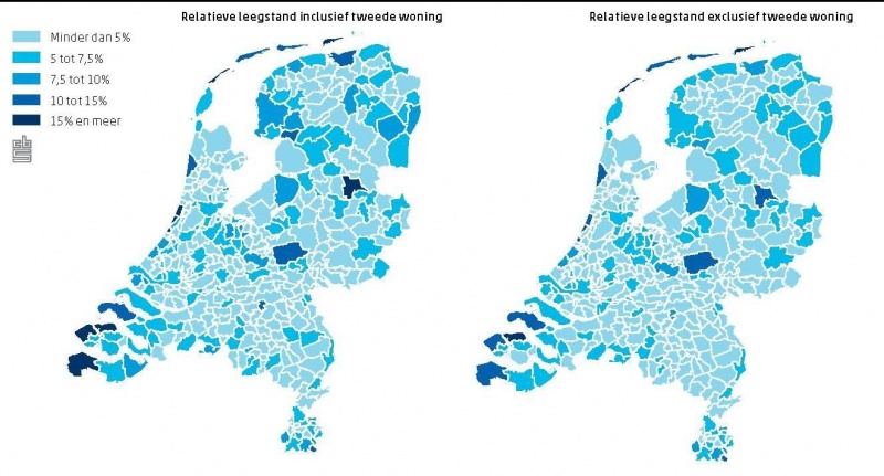 Bestand:Leegstand van woningen 1 januari 2013 (bron CBS).jpg
